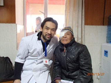 術後の患者さんと