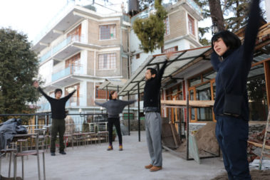 ラジオ体操 in インド